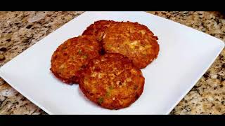 How To Make The BEST Salmon Patties Easy Quick Recipe [upl. by Schluter]