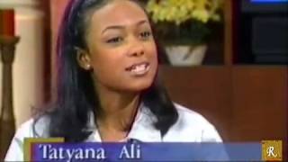 Fresh Prince of BelAir Star Tatyana Ali 1998 Interview amp Performance [upl. by Redan]