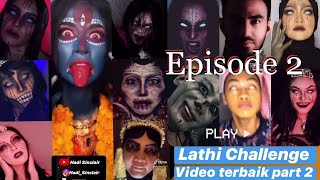 Lathi Challenge Tiktok Video indonesia Terbaik Part 2 [upl. by Ynaffets]