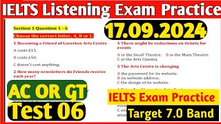 IELTS Listening Practice Test   Real Test 06   17092024 IELTS Listening Practice Test 2024 [upl. by Asirb886]