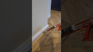 Beautiful black silicone 👑 masticman silicone diy siliconeadhesive caulk satisfyingvideos [upl. by Mckenzie]