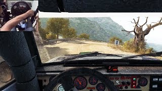 Fiat 131 Abarth  Dirt Rally  Logitech g29 gameplay [upl. by Jae]