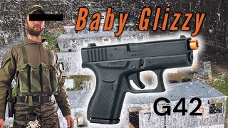 Umarex Elite Force Glock 42 Airsoft MustHave or Not [upl. by Linoel]