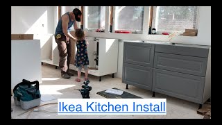 Ikea Bodbyn Kitchen Install  Portland ADU [upl. by Cecelia599]