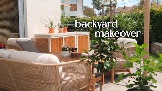 finishing our backyard patio makeover [upl. by Hnahc]