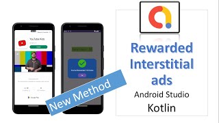 Rewarded Interstitial ads 2024 with admob gdpr implementation  Android Studio  Kotlin [upl. by Newmann]