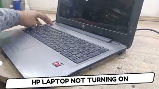 HP Laptop Not Turning On Hp Laptop Wont Turn On Solution How to fix Hp Laptop that will not turn on [upl. by Nynahs]