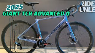 2025 GIANT TCR ADVANCED 0  NEW GIANT SLR 2 WHEELSET  SRAM RIVAL AXS [upl. by Natehc]