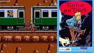 TinTin in Tibet Sega Game Gear longplay [upl. by Nalyorf]