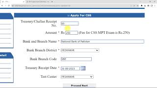 CSS MPT Payment Procedure Complete StepbyStep Guide with Challan Number 💰  Job Vault PK [upl. by Bridge]