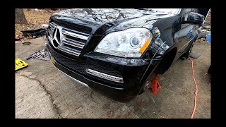 Transmission fluid and filter change 2011 Mercedes GL 550 [upl. by Niamreg]