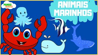 Animais marinhos para educação infantil  Mundo Bento [upl. by Eduardo]