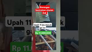 HARGA BORONGAN KONTRAKAN [upl. by Ntsyrk390]