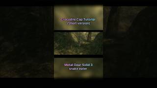 CROC CAP tutorial short version Metal Gear Solid 3 Snake Eater [upl. by Eniamzaj]