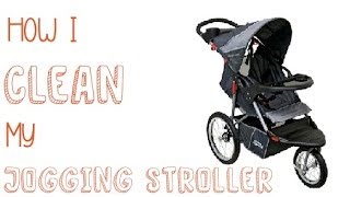 How I Clean My Jogging Stroller [upl. by Gudren]