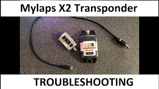 Mylaps X2 Transponder Troubleshooting [upl. by Attennek349]