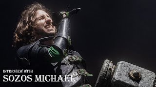 Interview with Sozos Michael aka Angus McFife Gloryhammer Planeswalker Harmonize [upl. by Maynard]