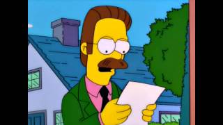 Homer shows Flanders a mathematical proof that God doesnt exist [upl. by Sadie]