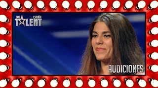 Esta chica está a dieta y nos regala un divertido monólogo  Audiciones 9  Got Talent España 2018 [upl. by Aekahs]