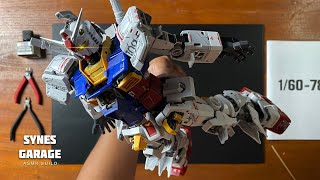 Perfect Grade Unleashed RX782 Gundam 160  ASMR BUILD  Model kit by Daban Model  Satisfuyeng [upl. by Eillek]