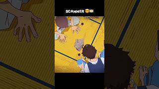 OUTWITTED THE SCAMMERS 😈🤭  anime animemoments [upl. by Cyrillus]