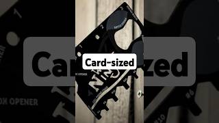 Wallet Ninja Multitool Card shorts [upl. by Herstein622]