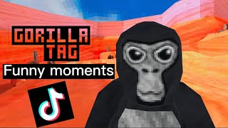 Gorilla tag funny moments TikTok [upl. by Farrison]