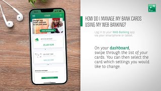 How do you manage your bank cards using Web Banking [upl. by Danielson]