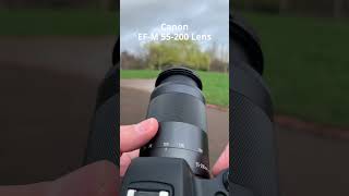 The Canon EFM 55200mm Zoom Lens on the Canon M50 Mark ii shorts [upl. by Dyraj]