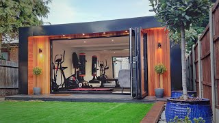 Garden Room Gym Outbuilding [upl. by Leinaj]