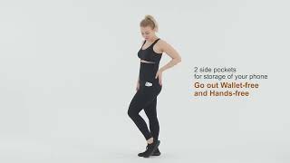 Sports Shaping Belly Slimming Leg Slimming Body Pants With Pockets [upl. by Kailey]