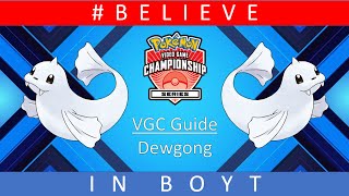 Dewgong  Reg F VGC Guide by 3x Regional Champion [upl. by Eanahc709]