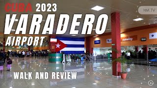 Departure Lounge of Varadero Airport  Cuba Travel walking tour 2023 [upl. by Gentry]