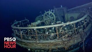 WATCH Sir Ernest Shackletons 1915 shipwreck Endurance discovered in Weddell Sea [upl. by Marje]