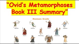 Ovids Metamorphoses Book III Summary [upl. by Bink]