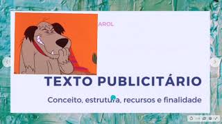 Gênero textual Texto Publicitário [upl. by Adnih]