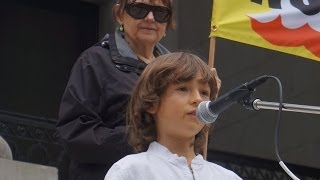 Daniel Bissonnette at March against Monsanto Vancouver [upl. by Helbonnas]