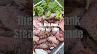 The best flank steak marinade how i love to cook steak 🥩 recipe steak viral grilling [upl. by Nager]