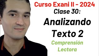 Clase 30 POEMA CANCIÓN SIN GANSOS  Curso INTEGRAL Exani II  2024 [upl. by Sharman836]