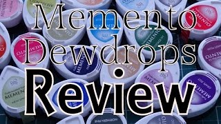 Memento Dewdrop Inkpad Review [upl. by Nocaed738]