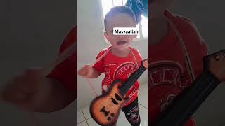 Masyaallah music song 10tahunakandatang baby bayi13bulan [upl. by Donell]