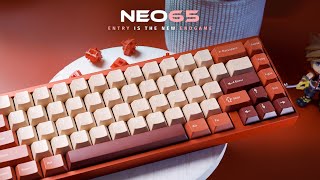 Neo65  The Ultimate Entry Level Keyboard O Ring Mount 80 Plateless [upl. by Ahtebbat]