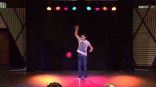 NK Jongleren 2011 Diabolo Freestyle Jordi 11th place [upl. by Nowd]