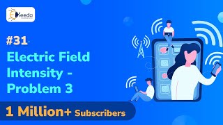 Electric Field Intensity Problem 3  Coulomb’s Law and Electric Field Intensity [upl. by Annait]