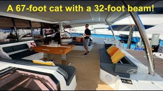 Fountaine Pajot Power 67 Walkthrough [upl. by Hiroko]