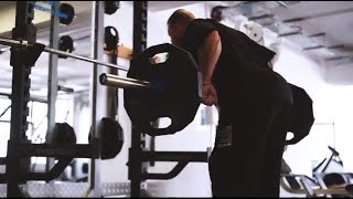 BODYBUILDING LEGEND DORIAN YATES TEACHES HOW TO DO HIS SIGNATURE BARBELL BACK ROW [upl. by Willtrude]