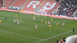 Rotherham United 3 VS Northampton town 0 match Vlog [upl. by Spark]