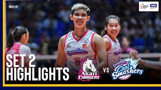 AKARI vs CREAMLINE  SET 2 GAME HIGHLIGHTS  202425 PVL ALLFILIPINO CONFERENCE  NOV 23 2024 [upl. by Edgardo]