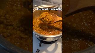 Mercimek Yemeği yemektarifleri tarif food recipe [upl. by Assiar]