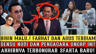 TAK HABIS FIKIR FARHAT DAN AGUS TOLAK BERDMAI DAN TETAP INGIN KUASI UANG DONASI DENSU MARAH BESAR [upl. by Akienom]